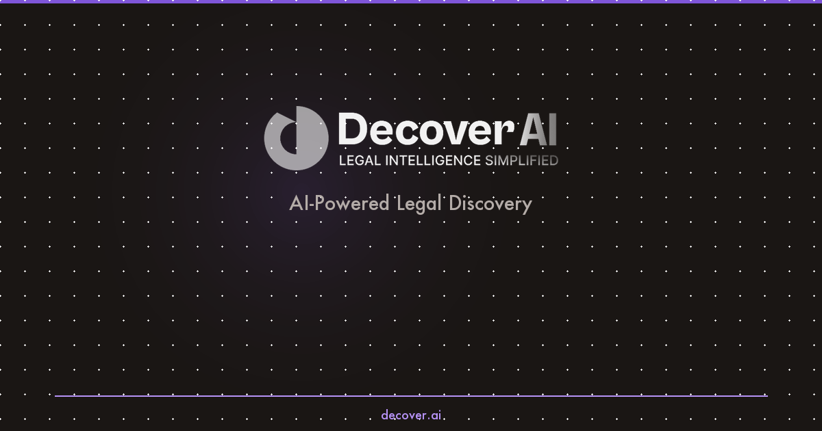 DecoverAI website preview